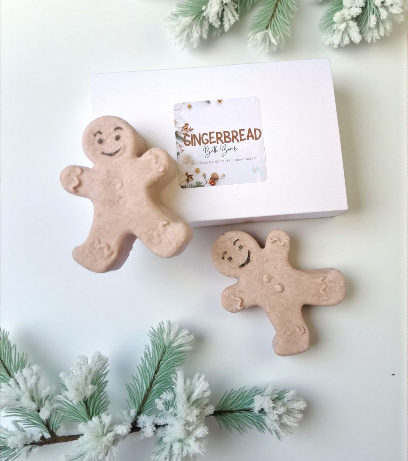 Gingerbread Bath bombs. Festive collection
