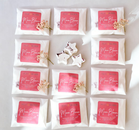 Moon Bloom Mini Bath bombs