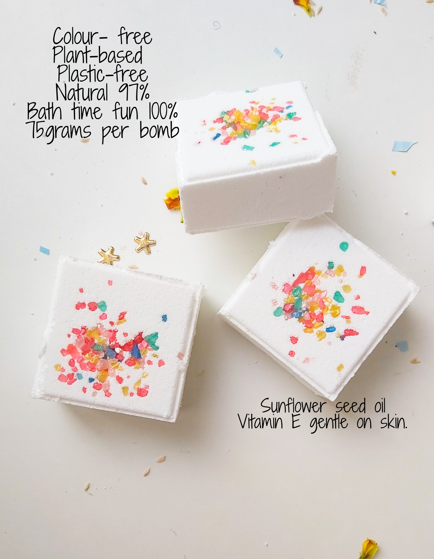 Birthday cake Bath bomb.