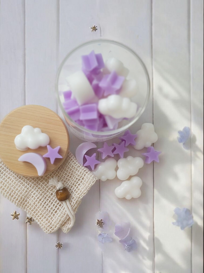Bedtime Bloom Mini Soaps with Sisal Pouch
