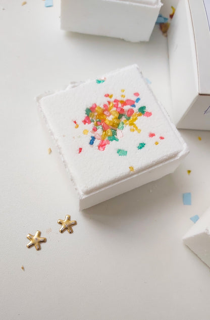 Birthday cake Bath bomb.
