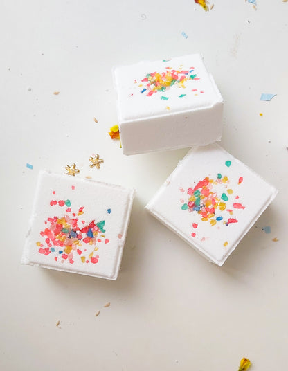 Birthday cake Bath bomb.