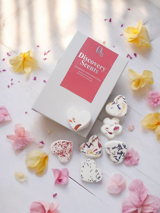Discovery scent mini bath bombs.