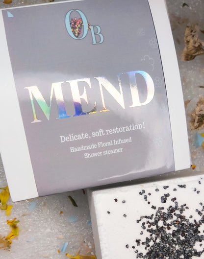 MEND Botanical Shower Steamers.