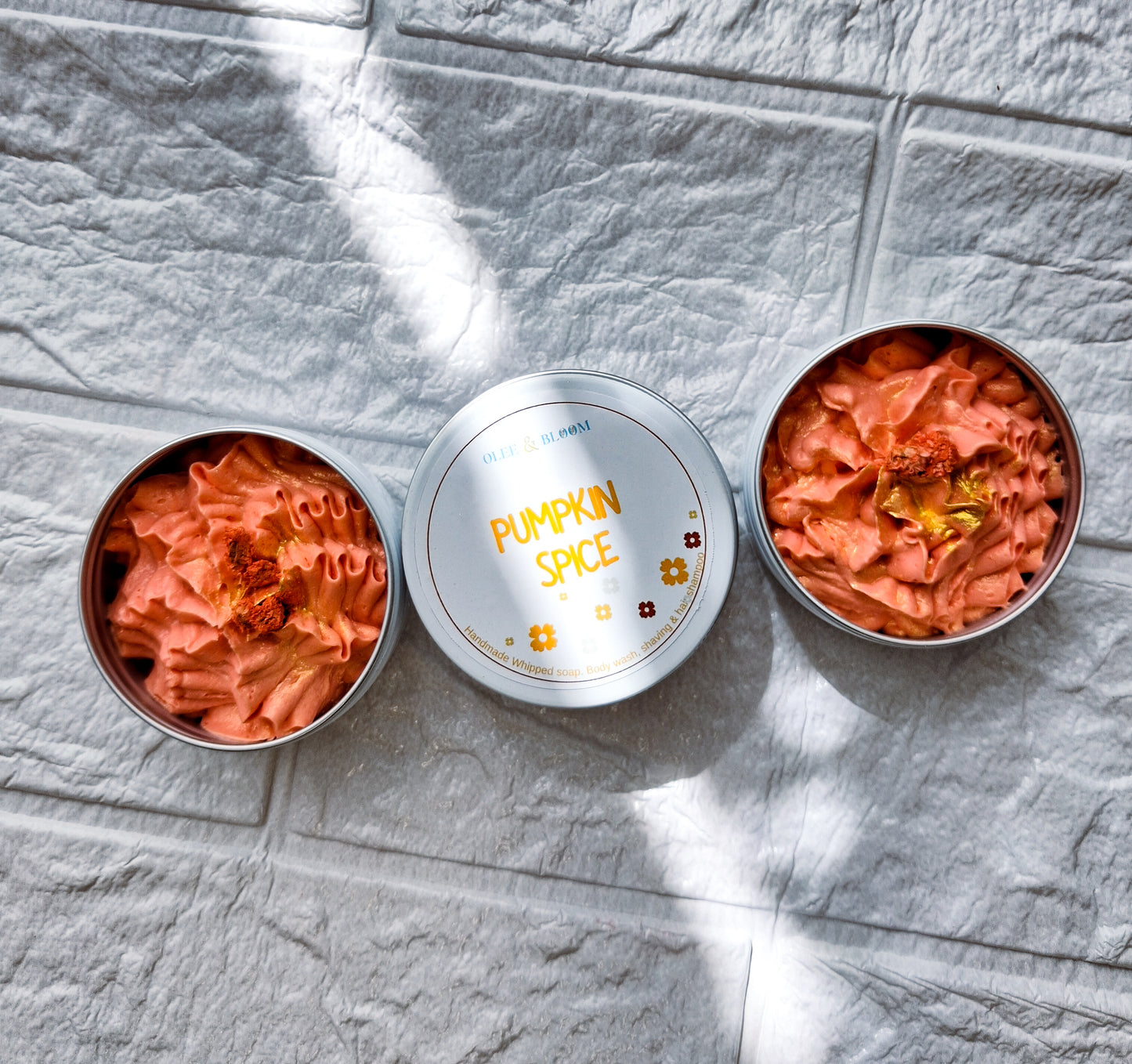 Mini Autumnal whipped Soaps.