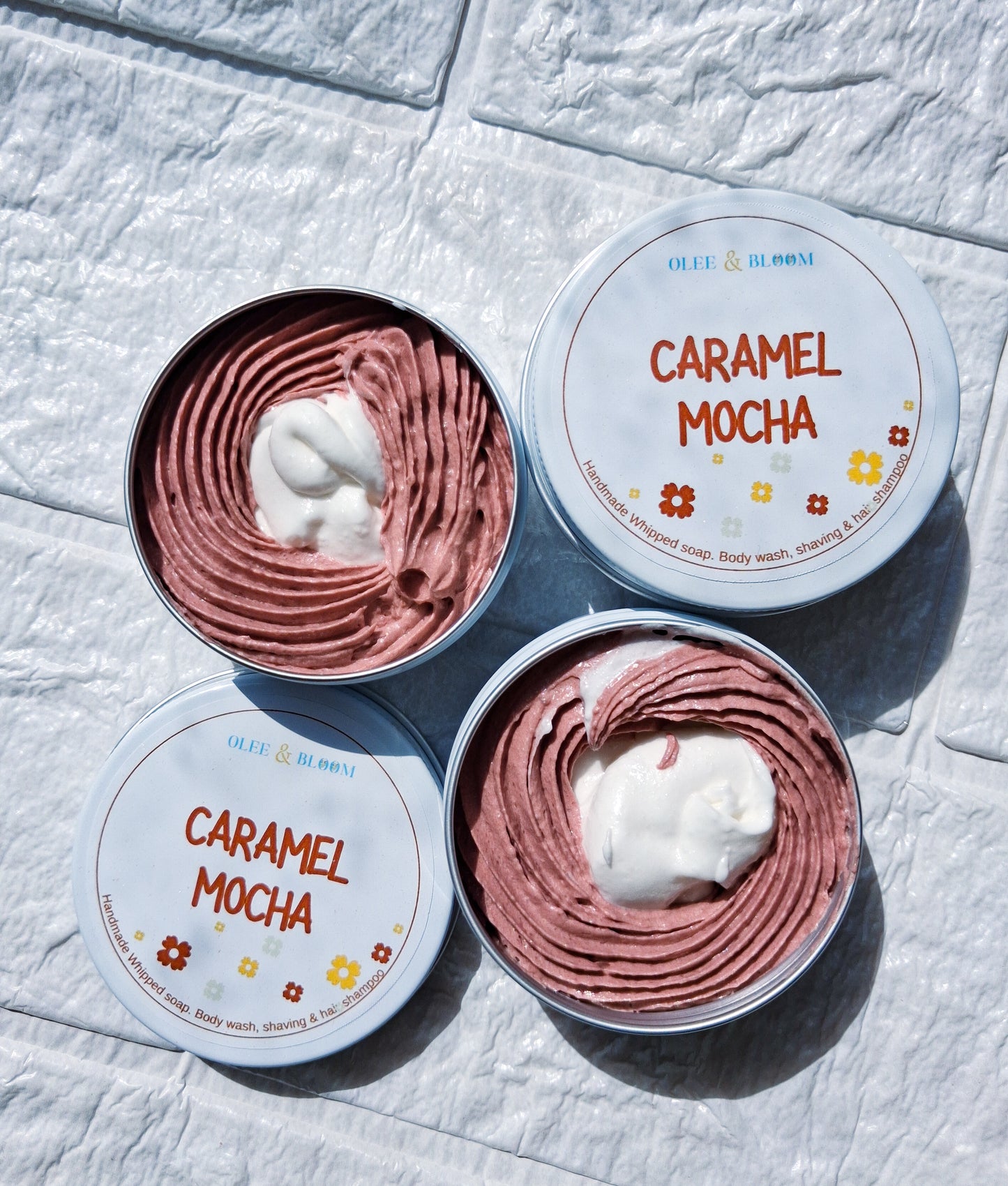 Mini Autumnal whipped Soaps.
