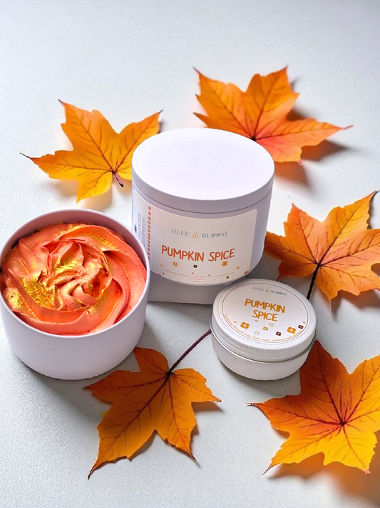 Pumpkin Spice Whipped Soap. LARGE