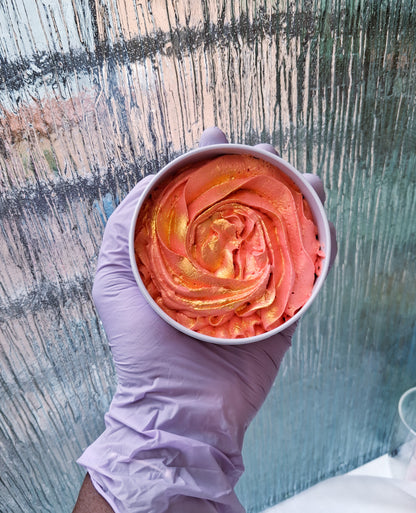 Pumpkin Spice Whipped Soap. LARGE
