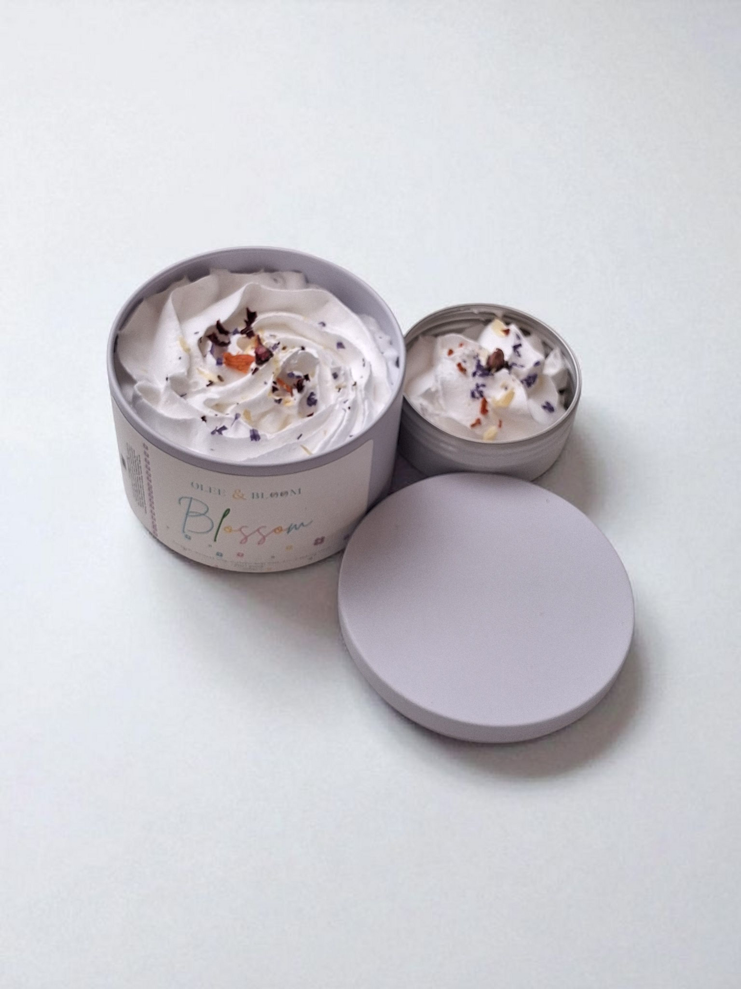 Blossom Whipped soap. Floral blend.