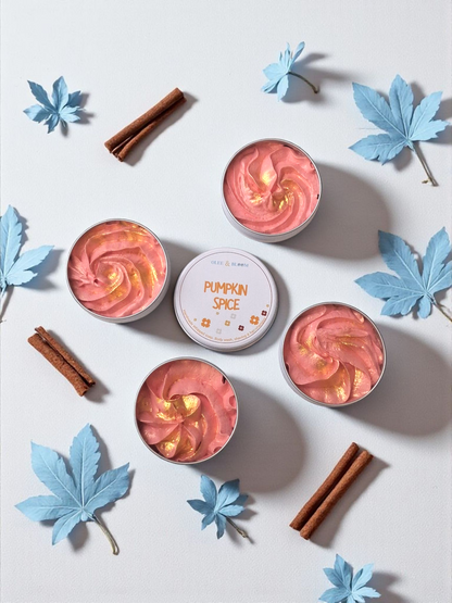 Mini Autumnal whipped Soaps.