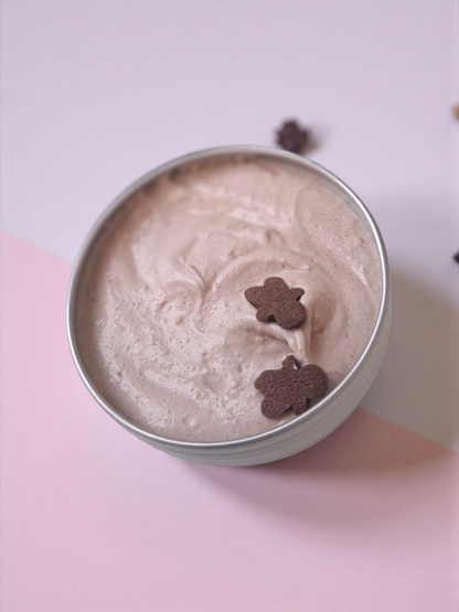 Mini Gingerbread  whipped Soap.