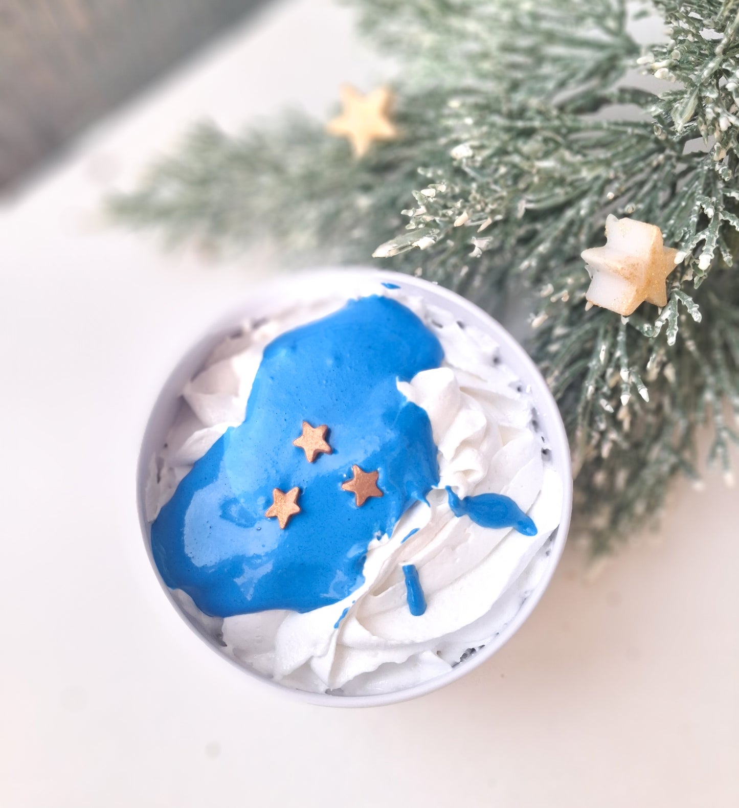 Starry Night Whipped soap. Festive collection
