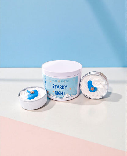 Starry Night Whipped soap. Festive collection