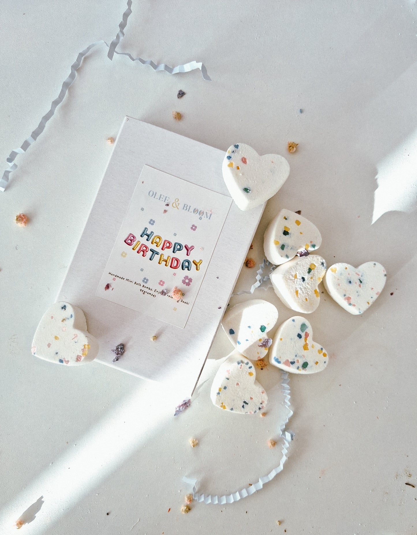 Birthday Cake Mini Bath bombs ( Happy Birthday Collection)