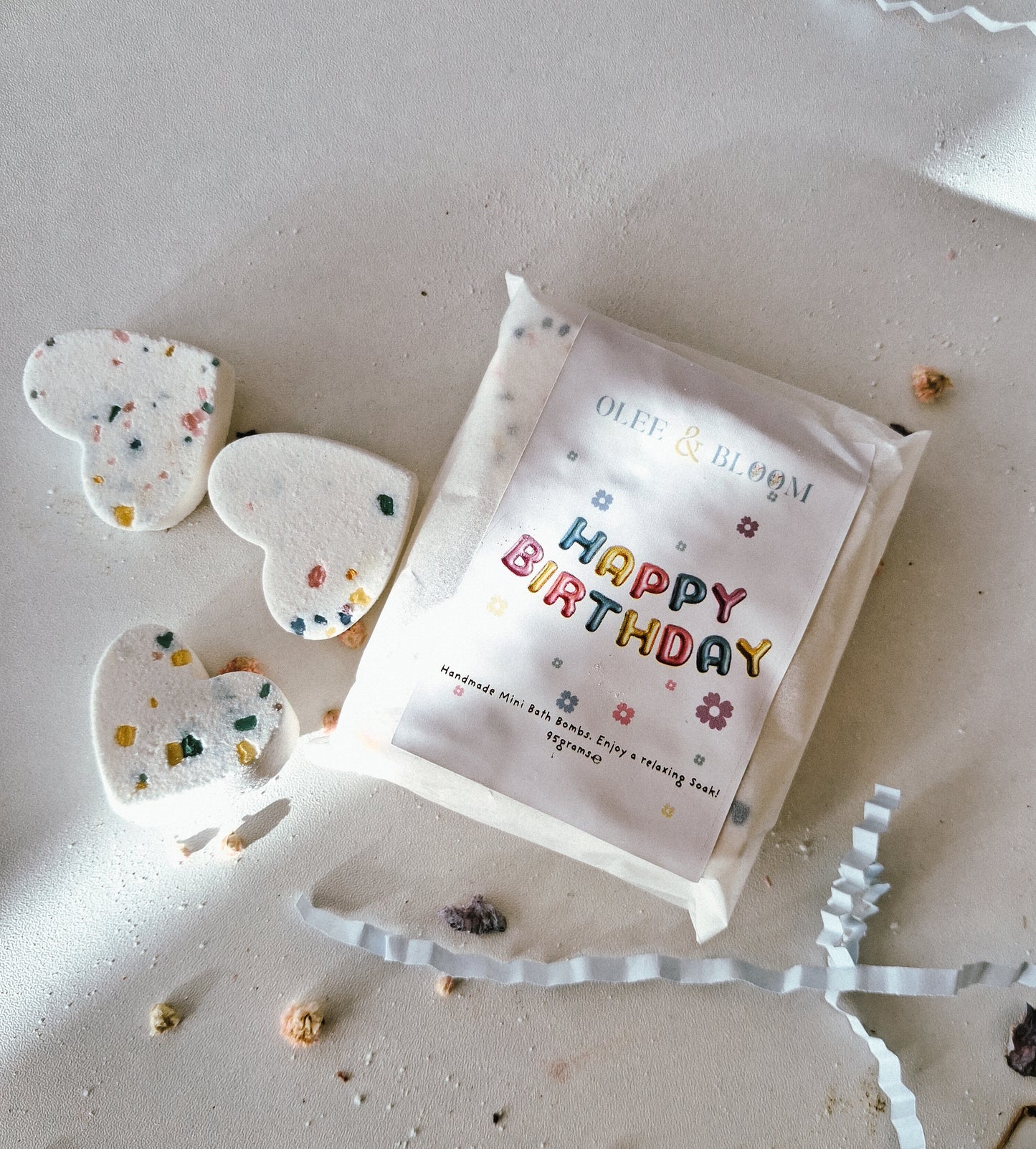 Birthday Cake Mini Bath bombs ( Happy Birthday Collection)