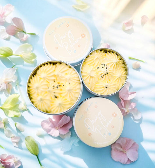 DAISY Bloom Whipped soap.